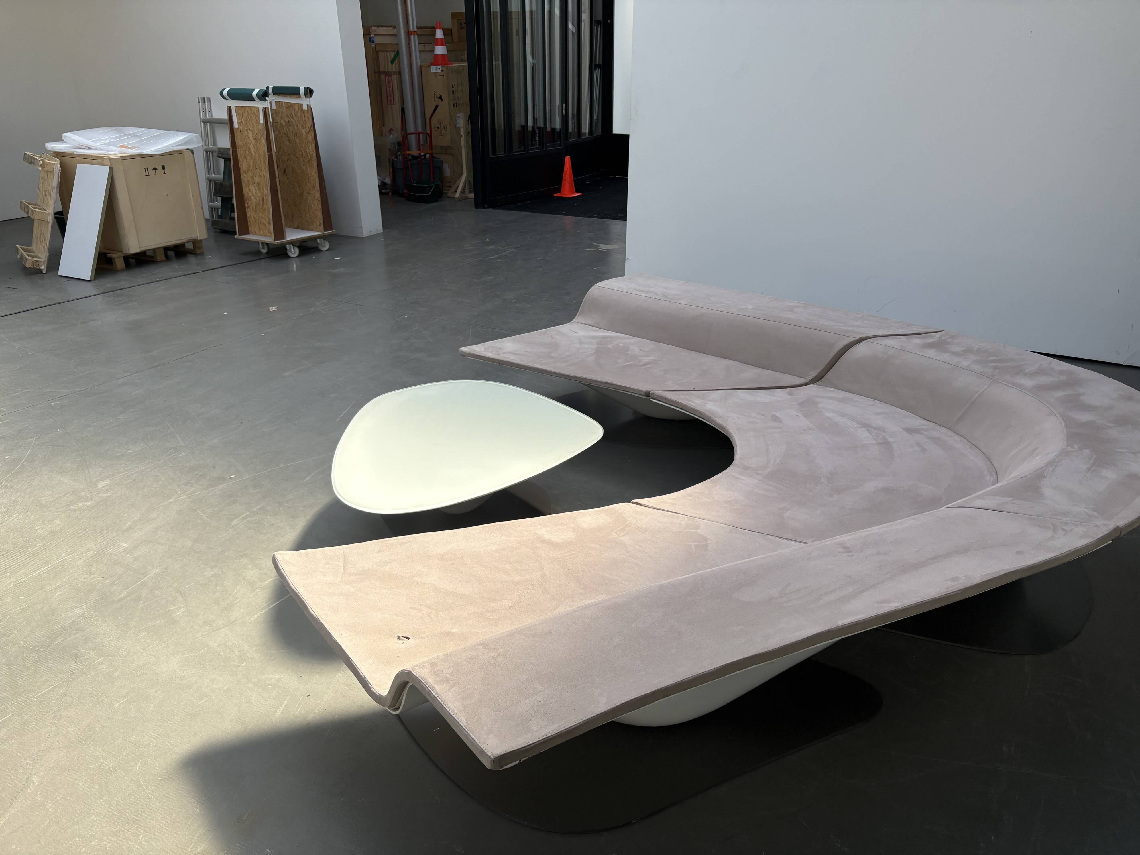 Canapé "Dish" de Danny Venlet, 2004, prototype