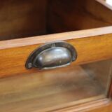 9-drawer chestnut seed cabinet, France 1960