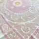 Vintage hand-embroidered tablecloth 141x168 cm
