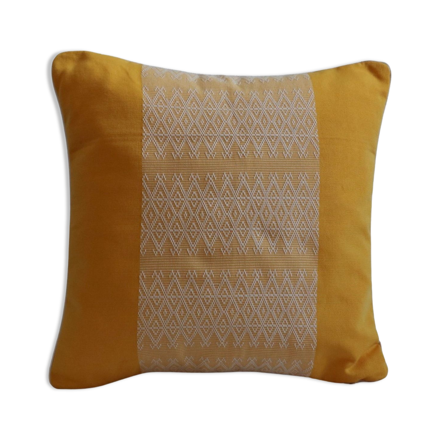 Yellow seomi cushion