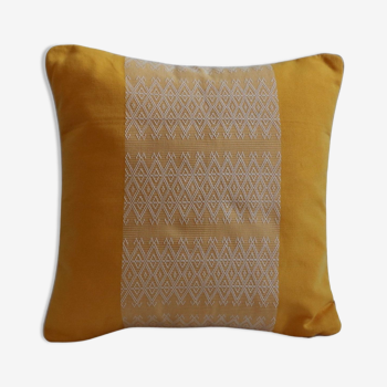 Yellow seomi cushion