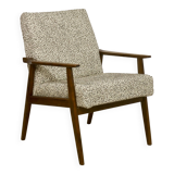 Henryk Lis 300-190 armchair year 70 loop fabric Ref: Balisto