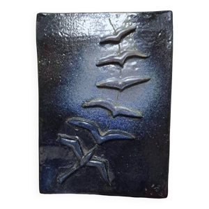 bas relief ''Vol d'hirondelles