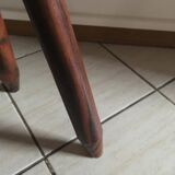 Wooden tripod stab with compass feet