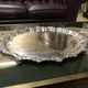 Large English silver plated tray from the 1930s