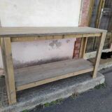 brutalist style console
