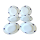 Lot de 6 anciennes assiettes