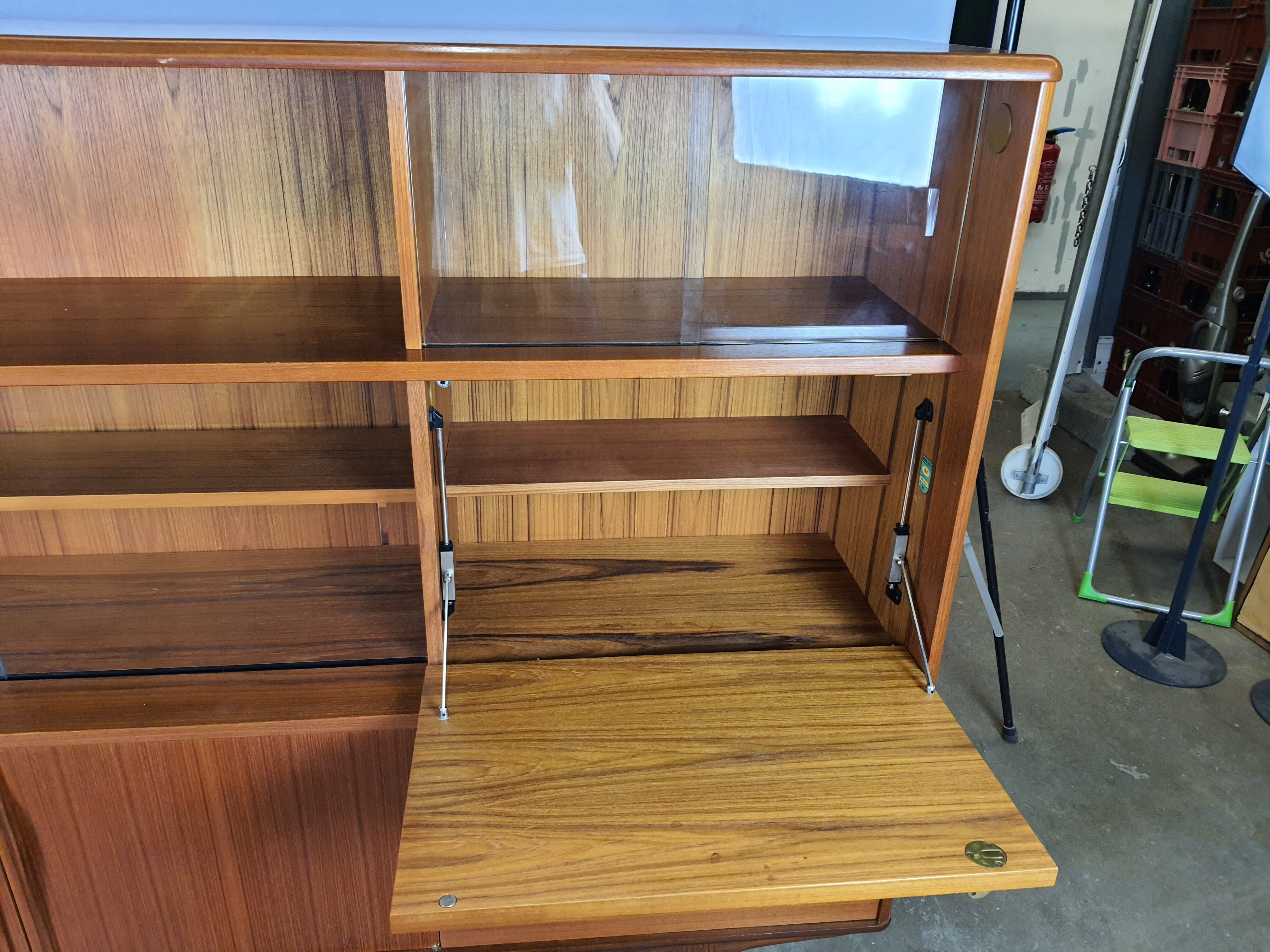 Scandinavian-style vintage buffet