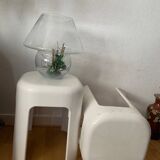 Vintage plastic stool from the 70s
