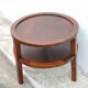Art Deco style wooden coffee table, vintage wooden table, living room table