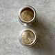 Pair of silver-plated salt cellars - Christofle goldsmith - Hôtel Savoy Paris