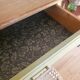Chest of drawers in linden green