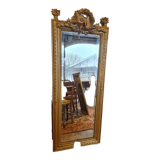 Golden mirror with doves