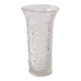 Pressed Glass Vase by Václav Hanuš / Libochovice / Czech Republic / 1970