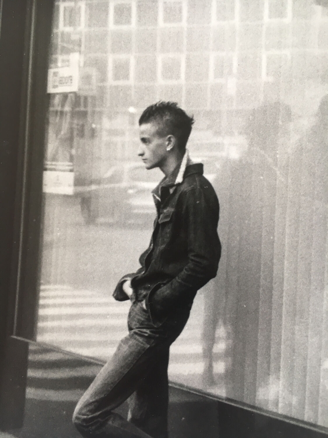 Great original PUNK photo in Milan 90s