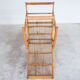 Rocking chair mid-century en rotin Allemagne 1960s