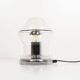 Vintage 1970s glass 'mushroom' table lamp by Cosack