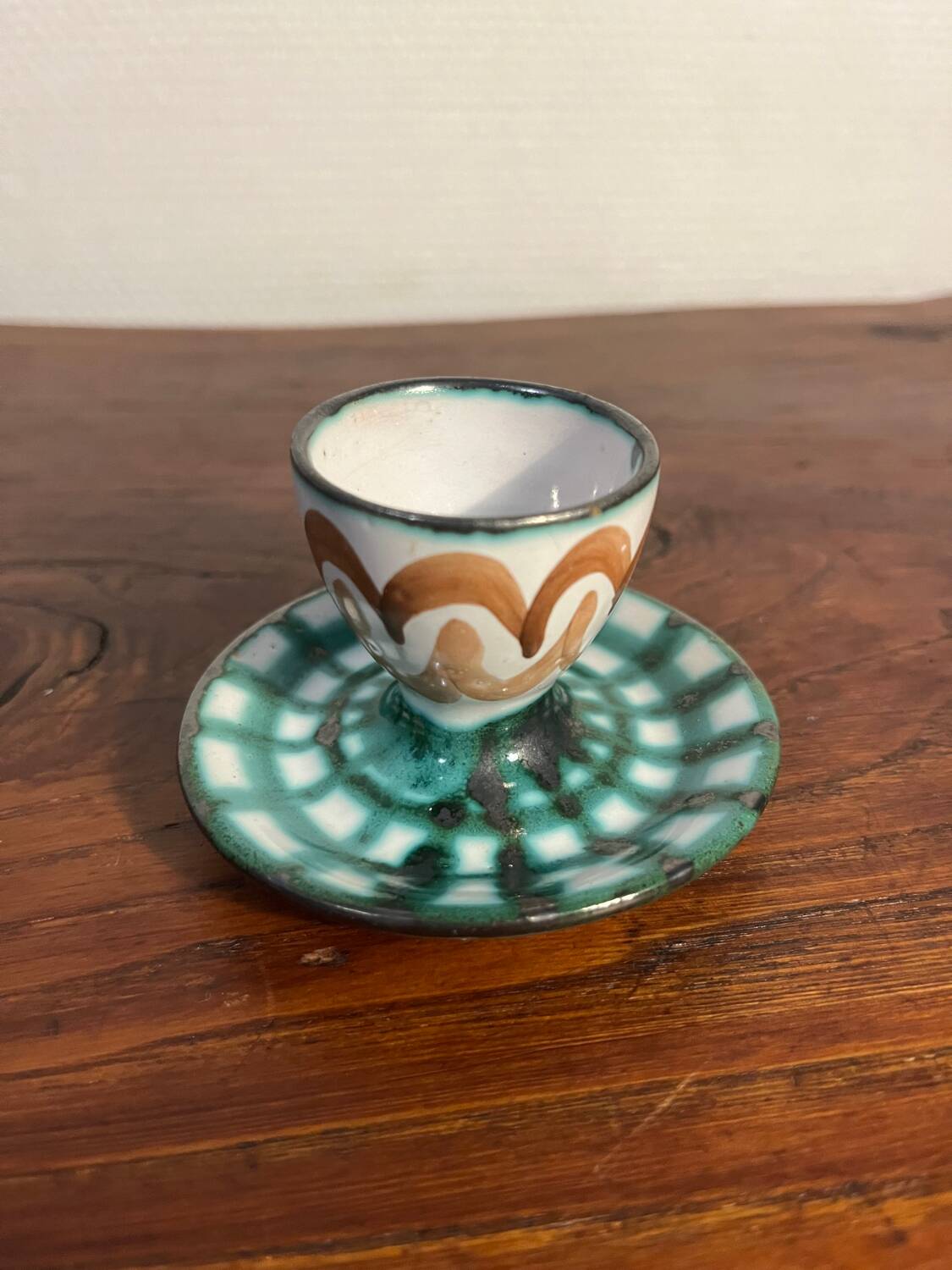 Robert Picault ceramic egg cup