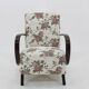 1950s Jindrich Halabala Restored Gobelin Armchair, Czechoslovakia