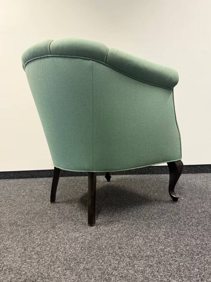 Danish Vintage Armchair (1955-60s) - Original Mint Green Fabric