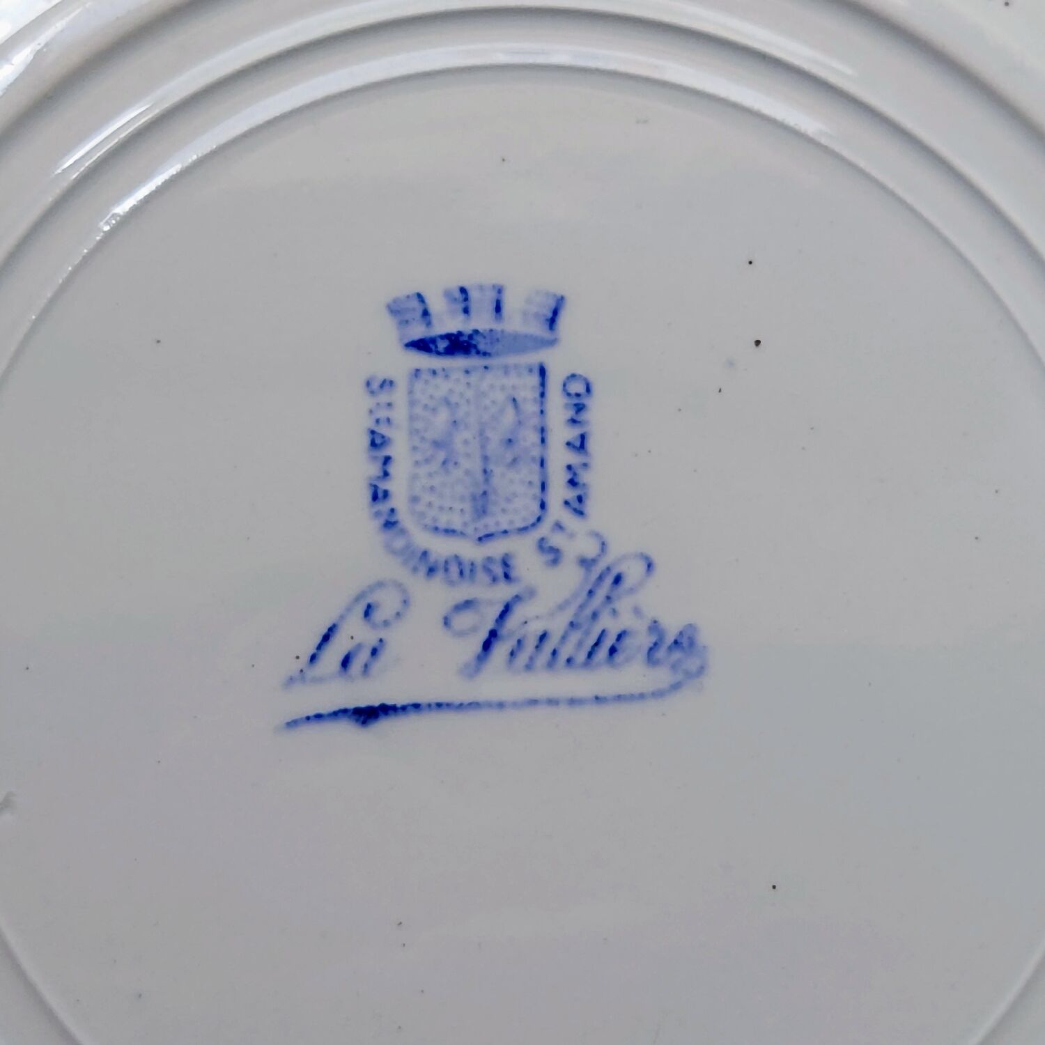 Dessert plates “La Vallière” St Amand