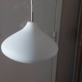 Vintage suspension in white opaline