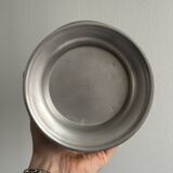 Silver metal champagne bucket