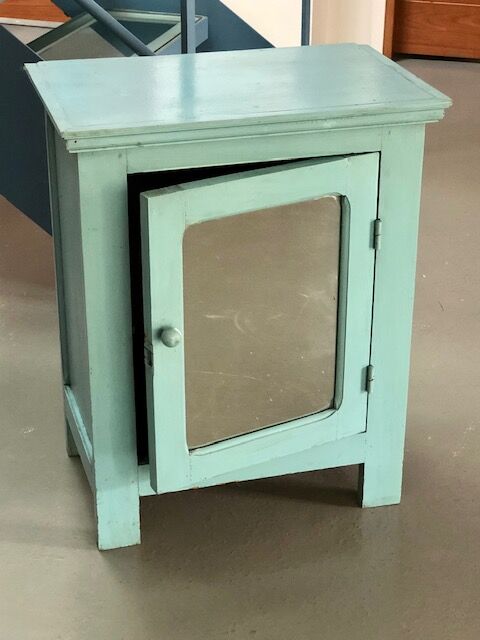 Armoire vitrine de toilette à poser