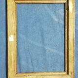 Ancien cadre bois sculpté tableau rectangle déco collection