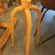 Lampadaire en corde