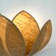 Vintage lotus sconce