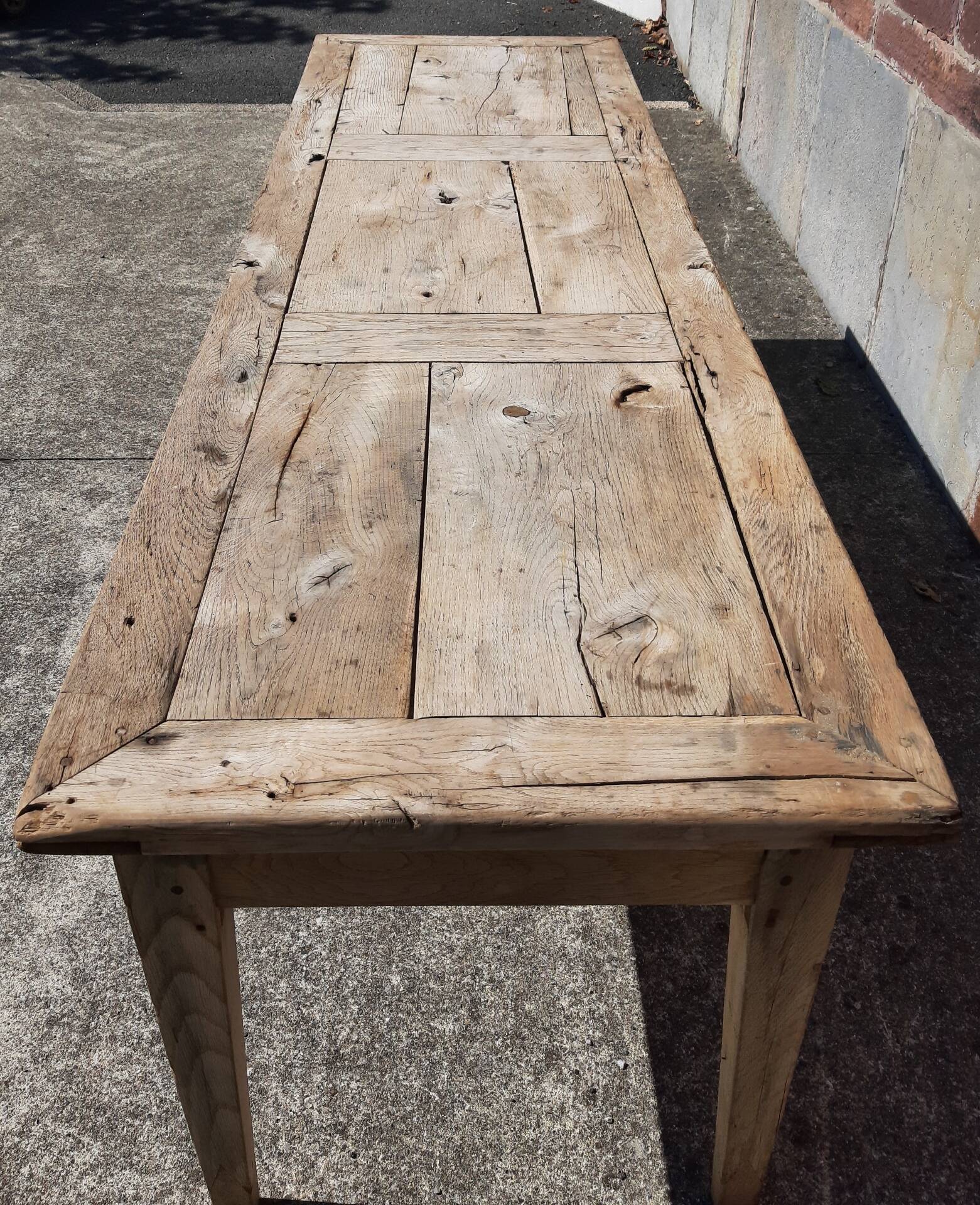 Farm table (in oak)