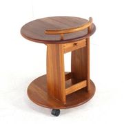 Chariot Aksel Kjersgaard - design danois en teck - moderne du milieu du siècle
