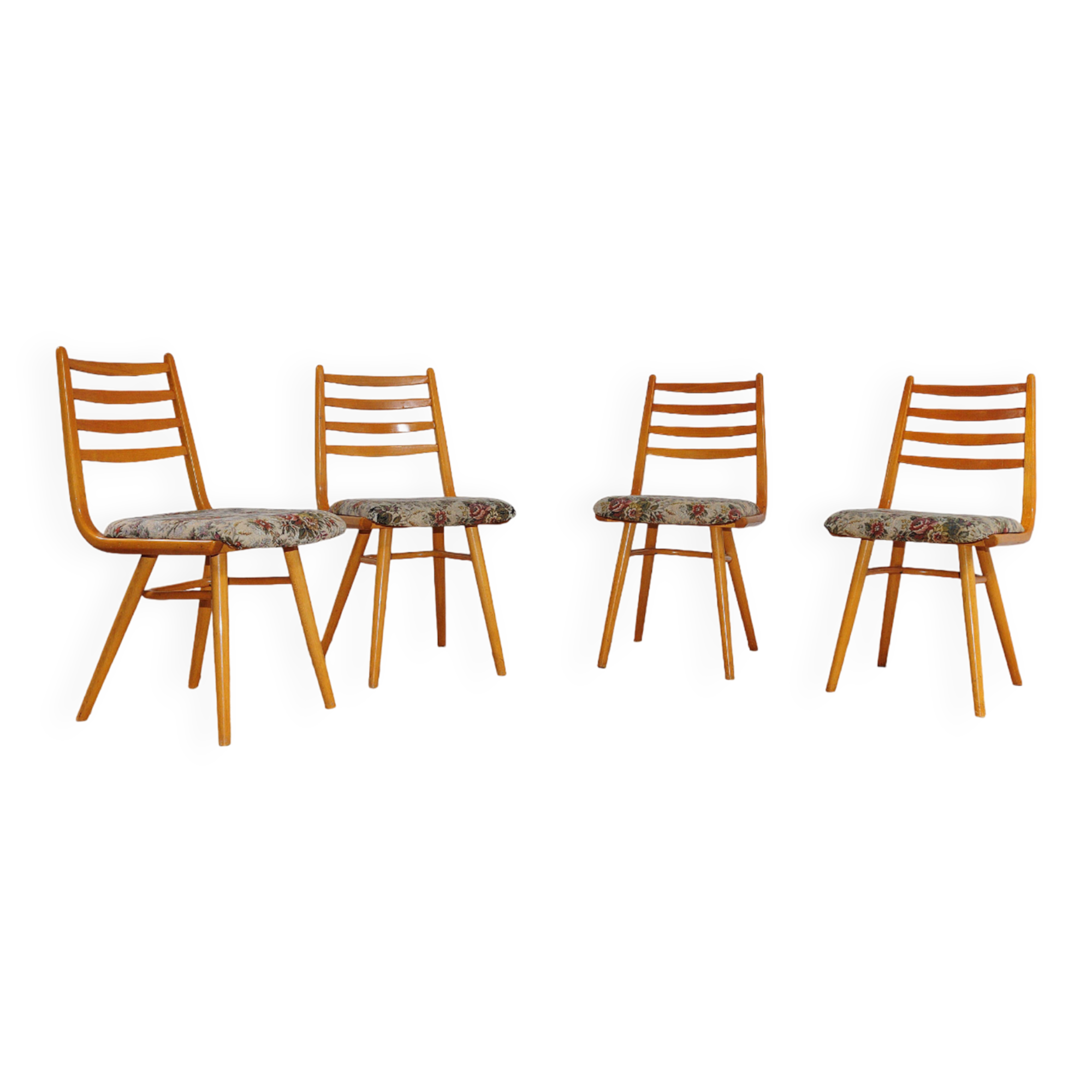 Dining chairs by Jitona Czechoslovakia 1970s