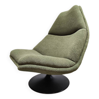 Fauteuil pivotant design vintage Artifort Geoffrey Harcourt F588