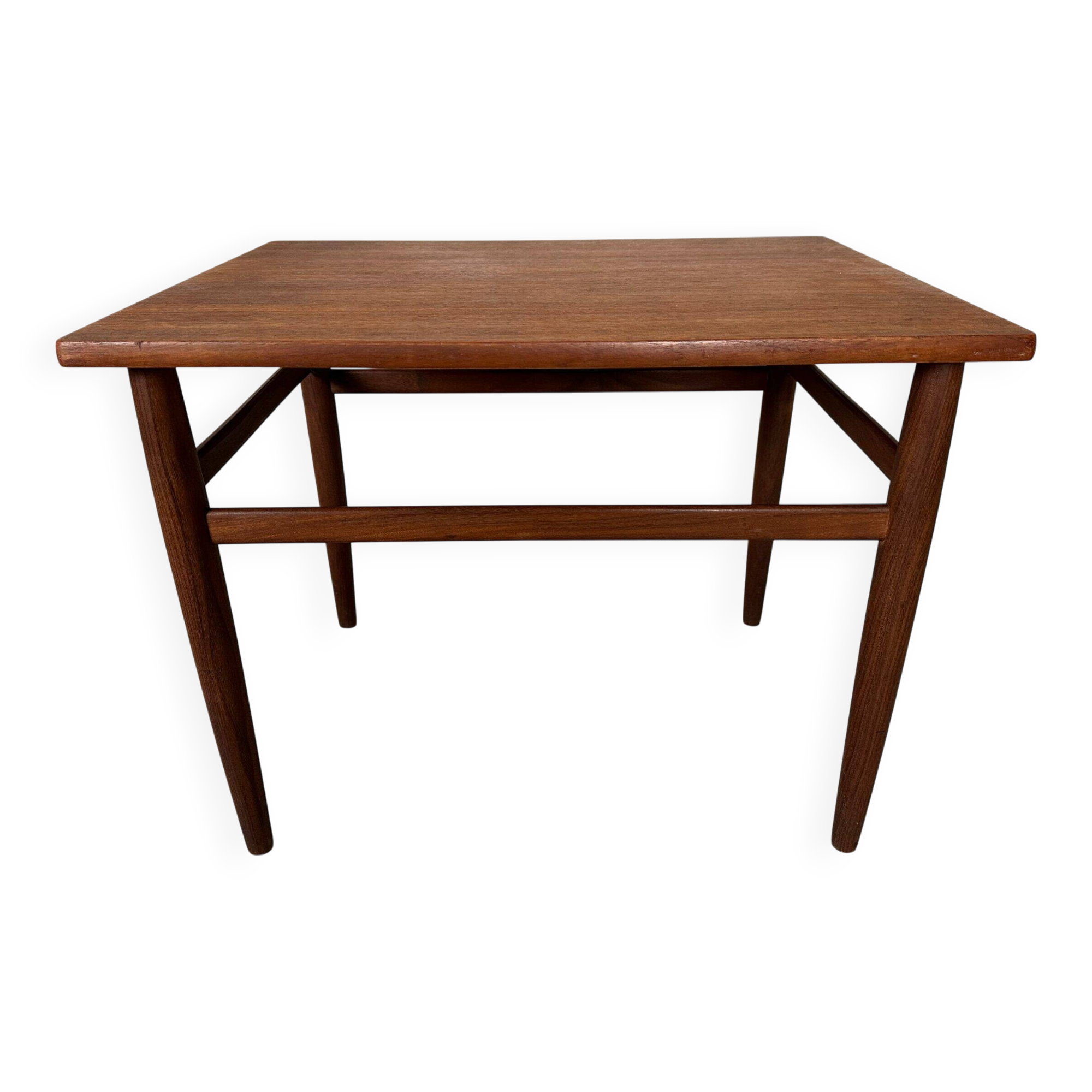 Table d'appoint vintage – Teck – O.M.F.