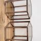 Table basse en verre et chromé