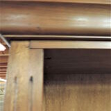 Open bookcase in vintage teak