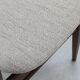 Vintage teak dining chairs by Louis van Teeffelen, 1960s NEW upholstery