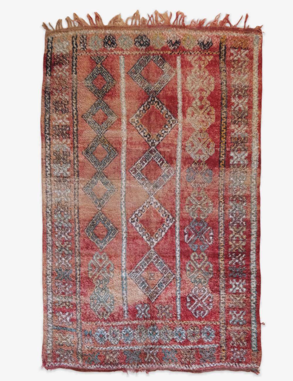 Tapis Rouge Ancien -304 x 200 cm