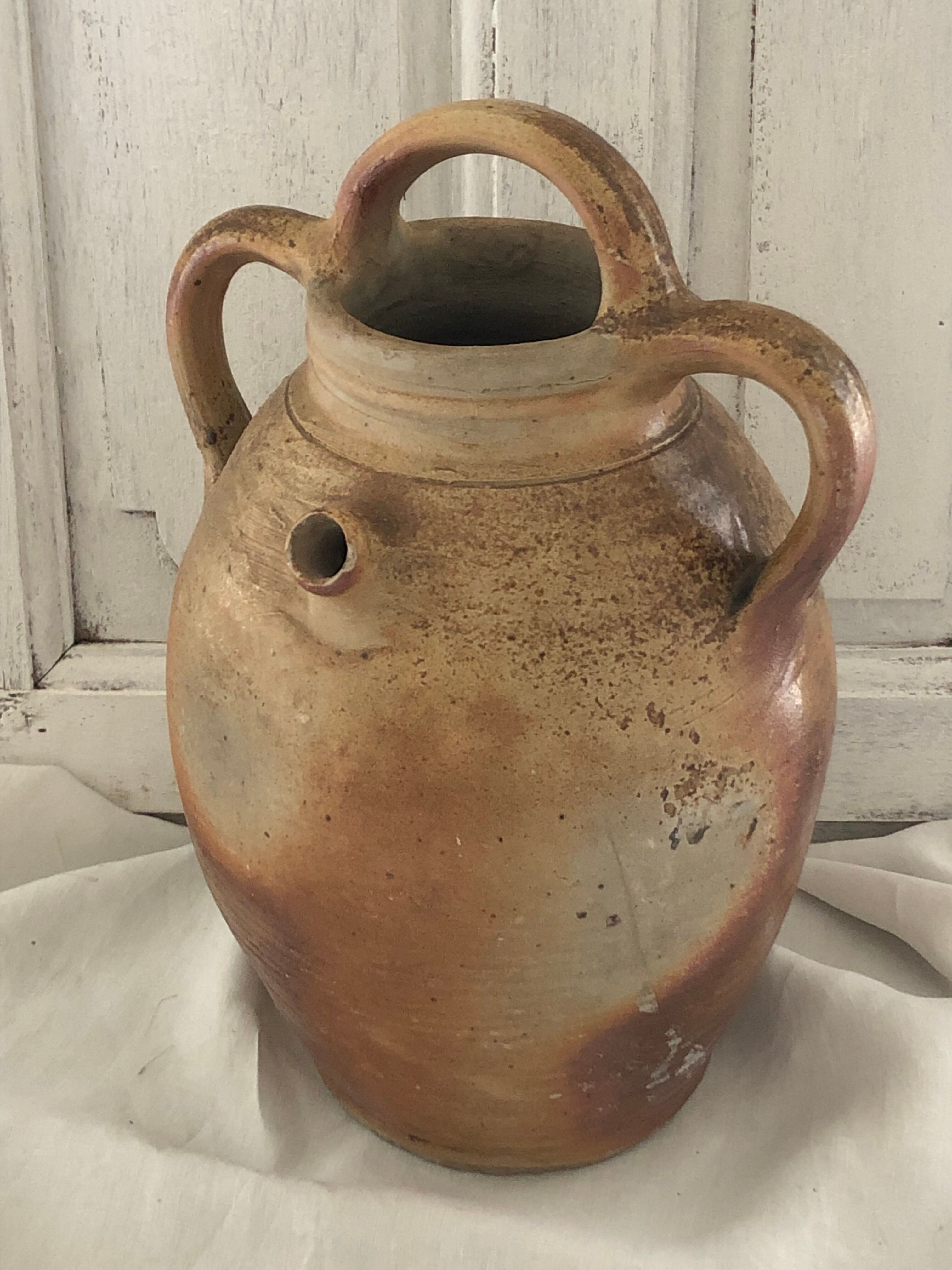 Old jar, gargoulette, kid jug