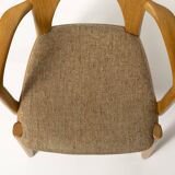 Armchair Model Morten in Oak by Niels Koefoed for Koefoeds Hornslet, 1960s