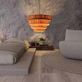 Handmade raffia suspensions