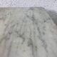 Set of two bistro tables in marble and wrought iron