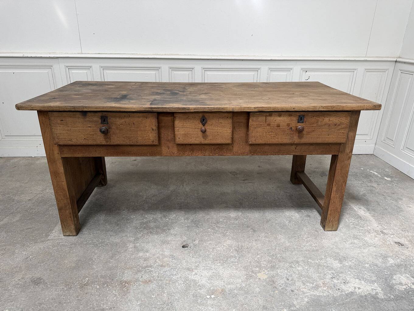Workbench or island 1900 in solid oak