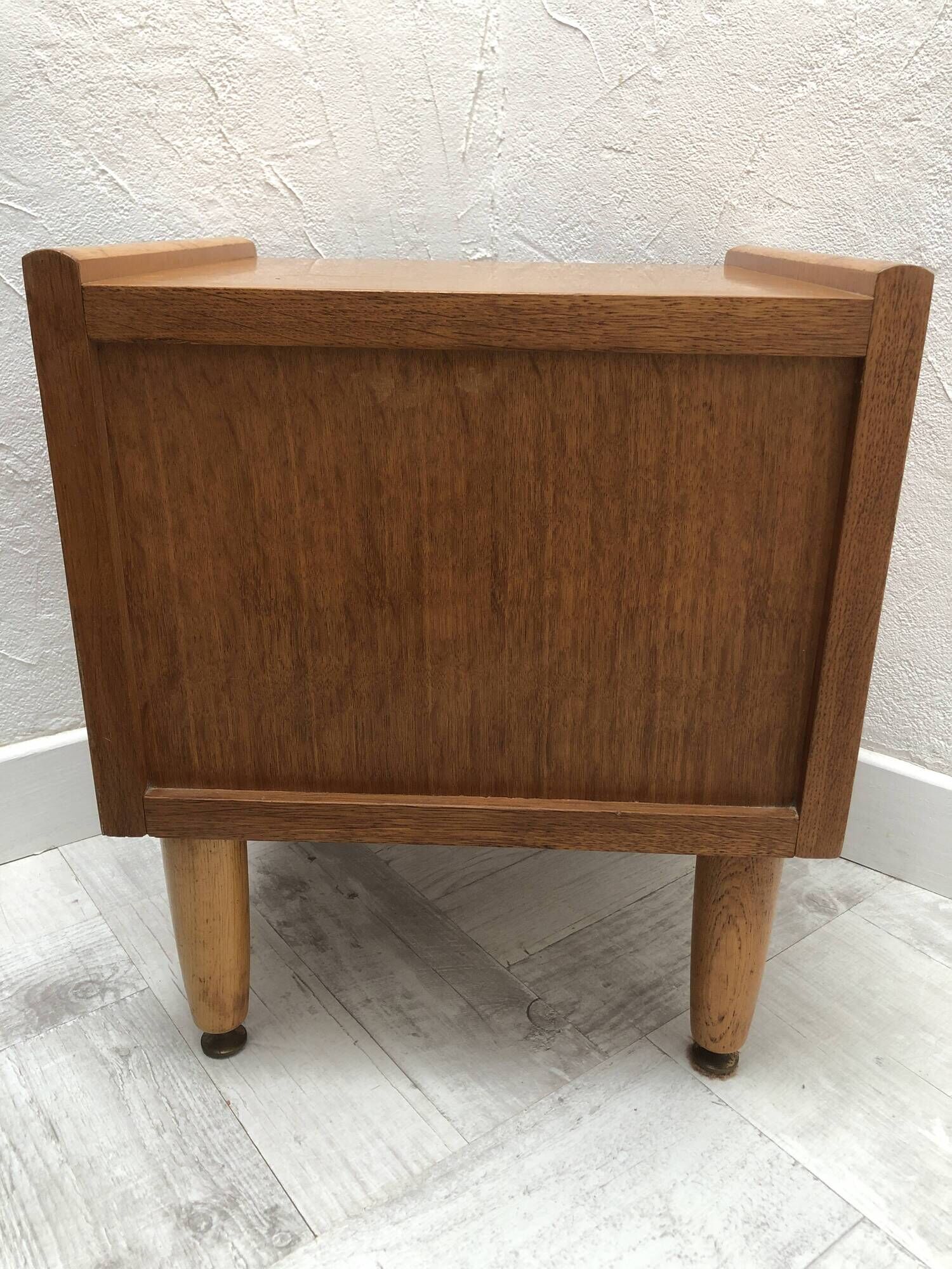 Bedside table / wooden sofa end, 1970s/1980s