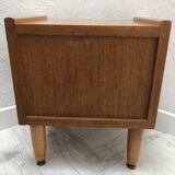Bedside table / wooden sofa end, 1970s/1980s