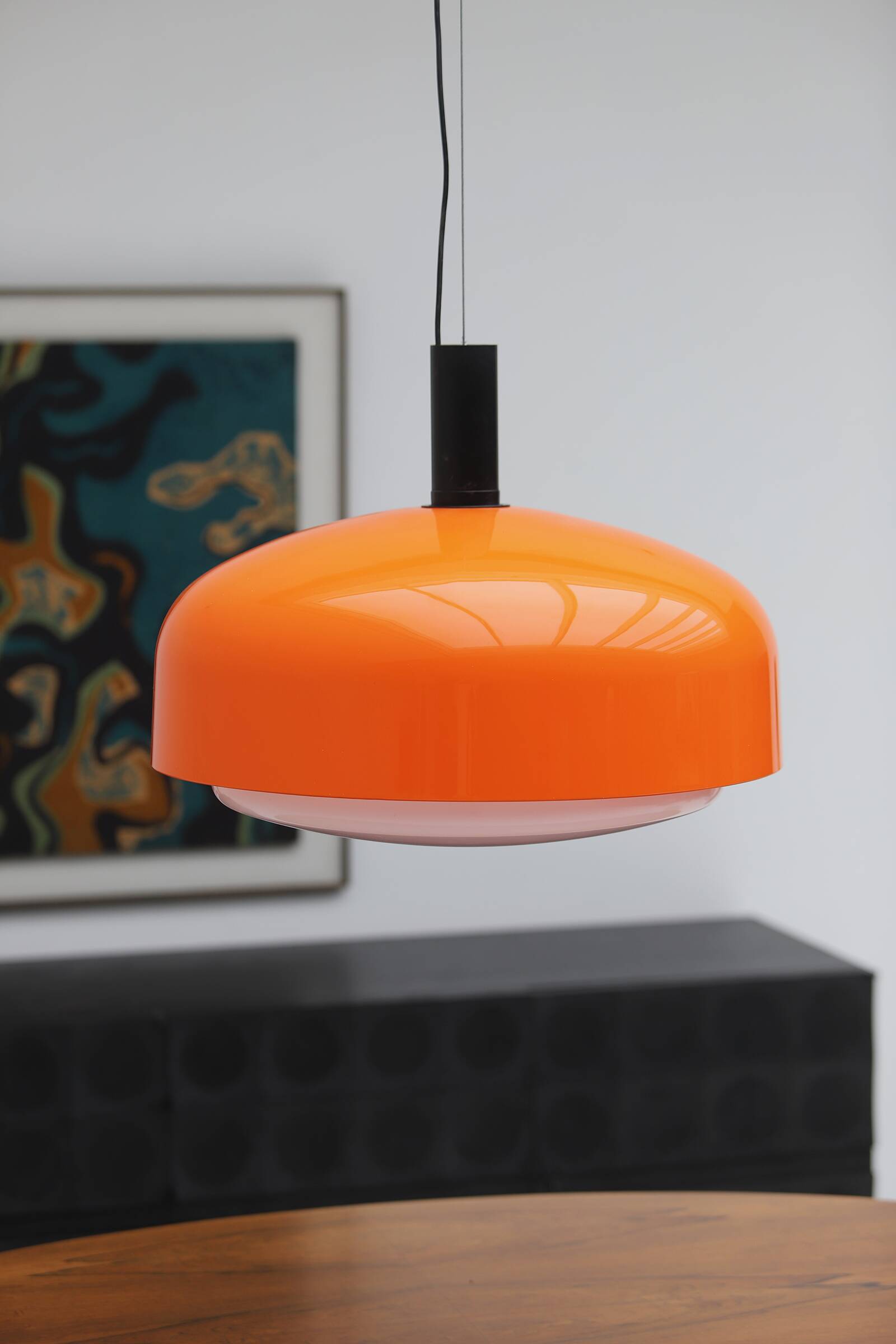 Kartell Large Pending Lamp by Eugenio Gentili Tedeschi - Kd 62