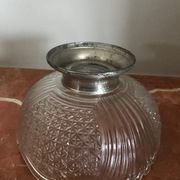Coupe à fruit sur pied métal