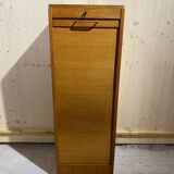 Curtain filing cabinet